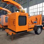 柴油移动木材粉碎机园林绿化树枝粉碎机大型多功能移动木材粉碎机