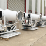 30米防爆雾炮机 全自动60-150米远程射雾器 工程除尘 超细雾炮机