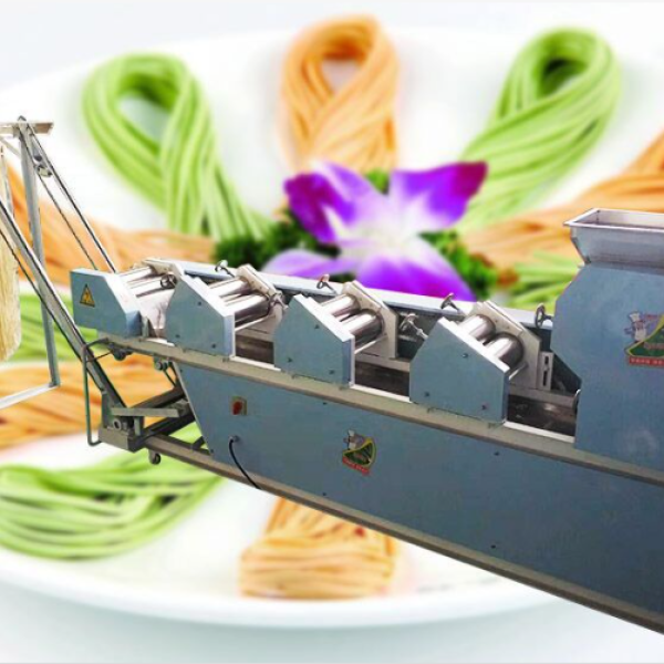 全自动大型面条机自动爬杆挂面机多功能商用压面机鲜面条机叠皮机