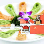 全自动大型面条机自动爬杆挂面机多功能商用压面机鲜面条机叠皮机