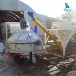 Silo xi măng kèm ống dẫn