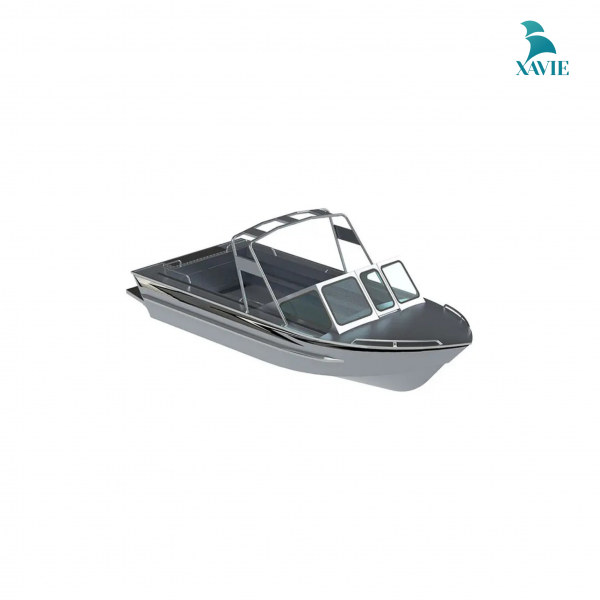 Compact, lightweight, and affordable deep-hull aluminum boat