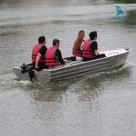 Thuyền nhôm thân sâu nhỏ nhẹ giá rẻ