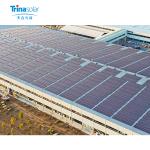 Tấm pin mặt trời Trina 450w 455w 144 Mô-đun bố trí Mono
