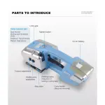 Máy Đóng Dây Đai Nhựa Dùng Pin JD13/16 (Xavie)