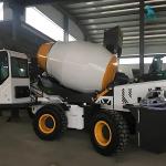 Self-Loading Concrete Mixer Truck